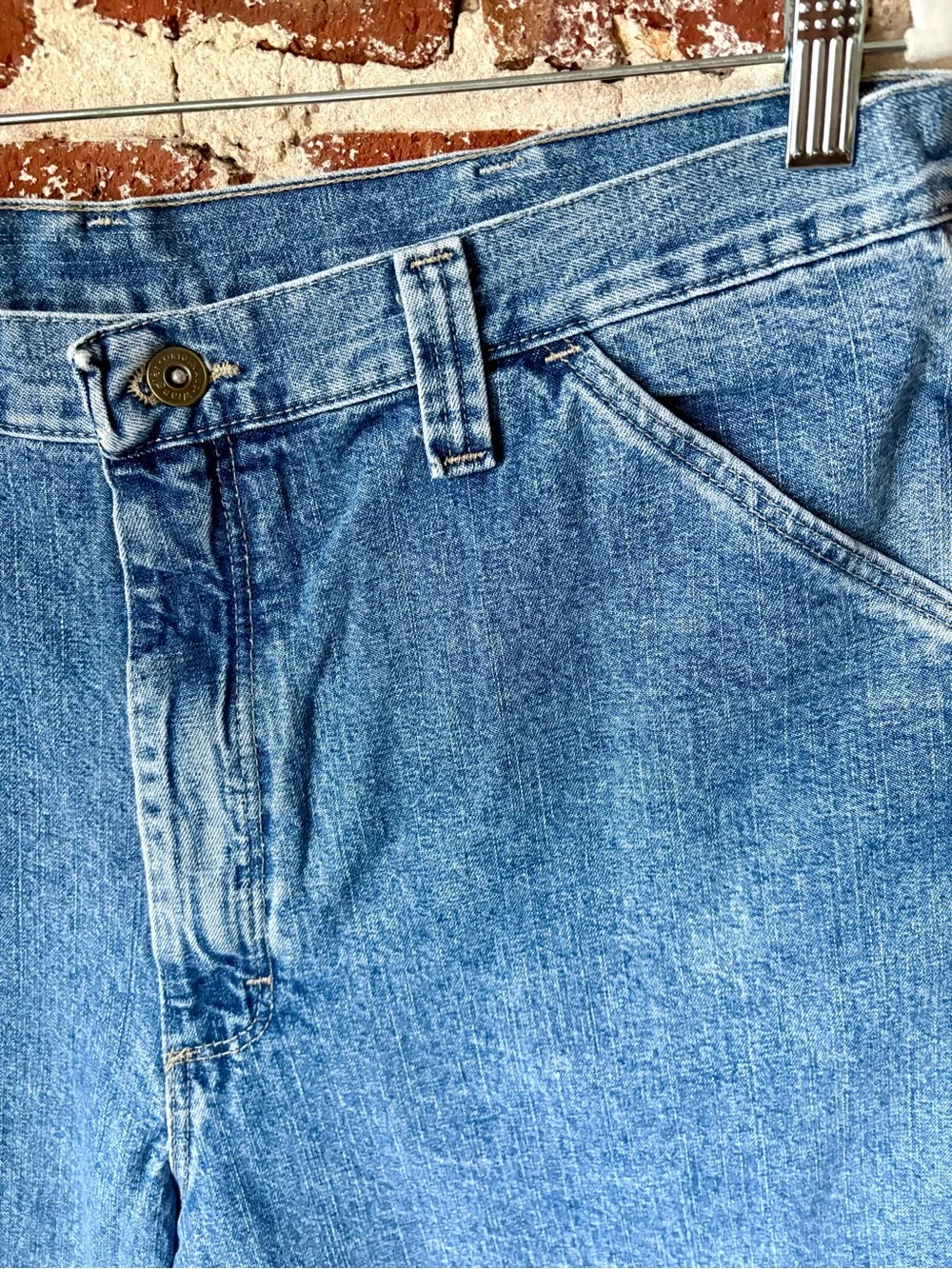 Vintage Wrangler Blue Denim Carpenter Shorts